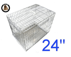 24" dog crate