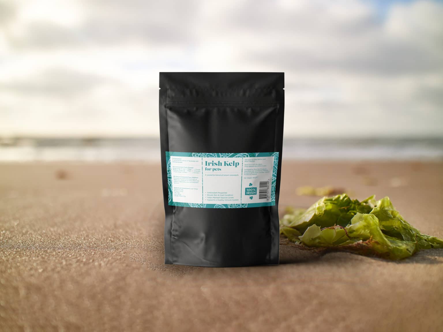 Sustainably harvested Irish kelp for dogs Dogs First